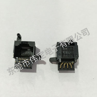 英式RJ45網(wǎng)絡接口 底部插入式UK網(wǎng)絡插座帶2個固定柱